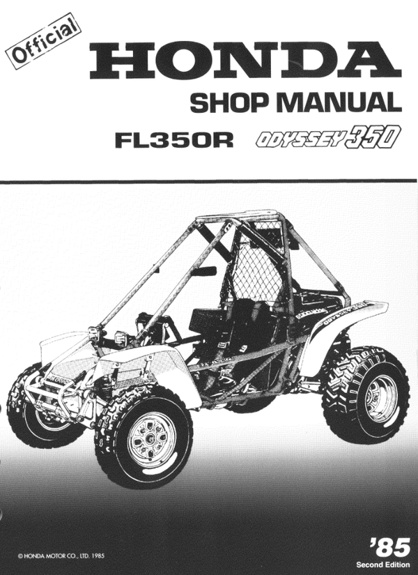 FL350R Odyssey Service _Manual