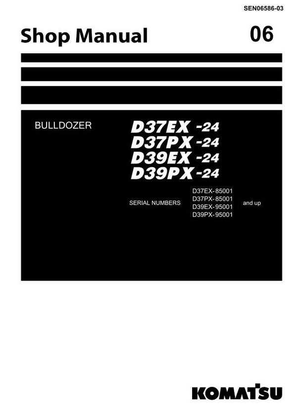 KM  06 Komatsu D37EX-24, D37PX-24, D39EX-24, D39PX-24 Workshop Manual 2579 pages