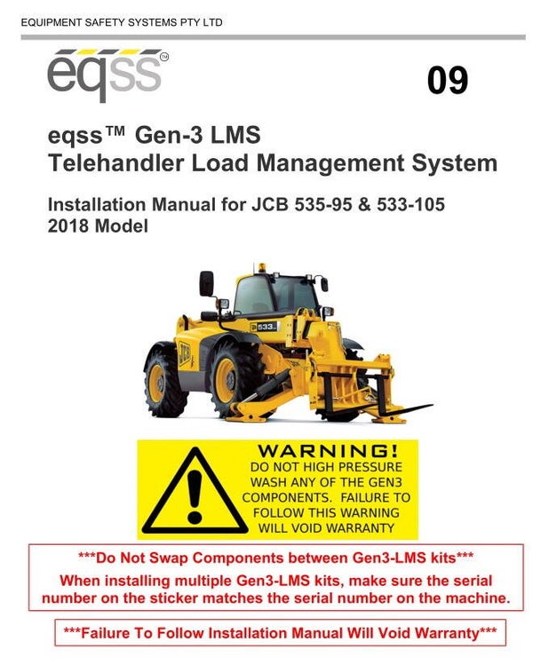 JC 09 JCB 535-95 JCB 533-105 2018 Owner Manual 47 pages