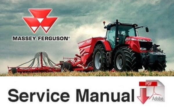 MFS Massey Ferguson MF 8100 Series MF-8110, MF-8120, MF-8130, MF-8140, MF-8150, MF-8160 Tractors Service Manual