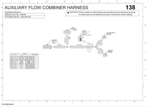 *+ 138 Hitachi ZX210W-5A Workshop Manual and Diagrams 737 pages