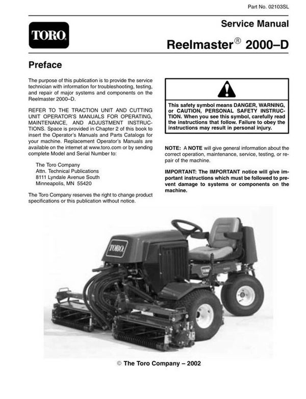 Toro-Reelmaster-2000-D-SM-01930