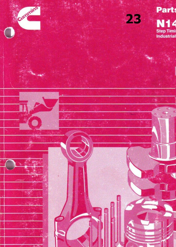)) 23 Cummins N14 Engine Parts Manual 113 pages