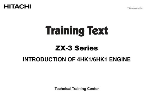 ^26 Hitachi EX100-5, EX1110-5, EX100M-5, EX110M-5 Workshop Manual 555 pages
