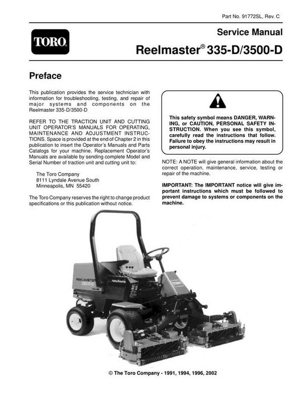 Toro-Reelmaster-335-D-3500-D-SM-02540