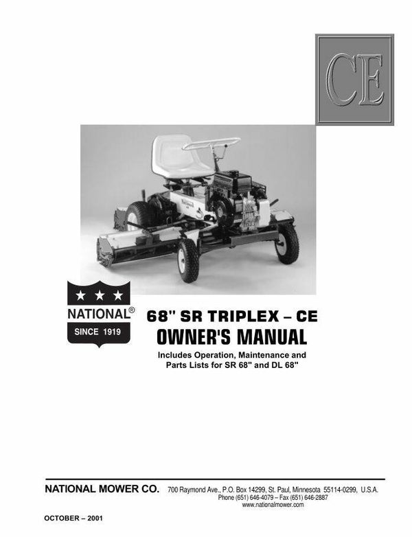68 Triplex CE owners manual