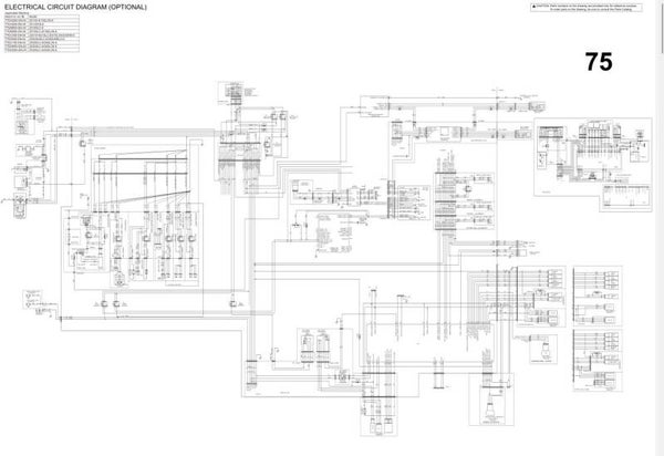 *+ 75 Hitachi ZX130-6 to ZX350-6 Electrical Diagrams 10 pages