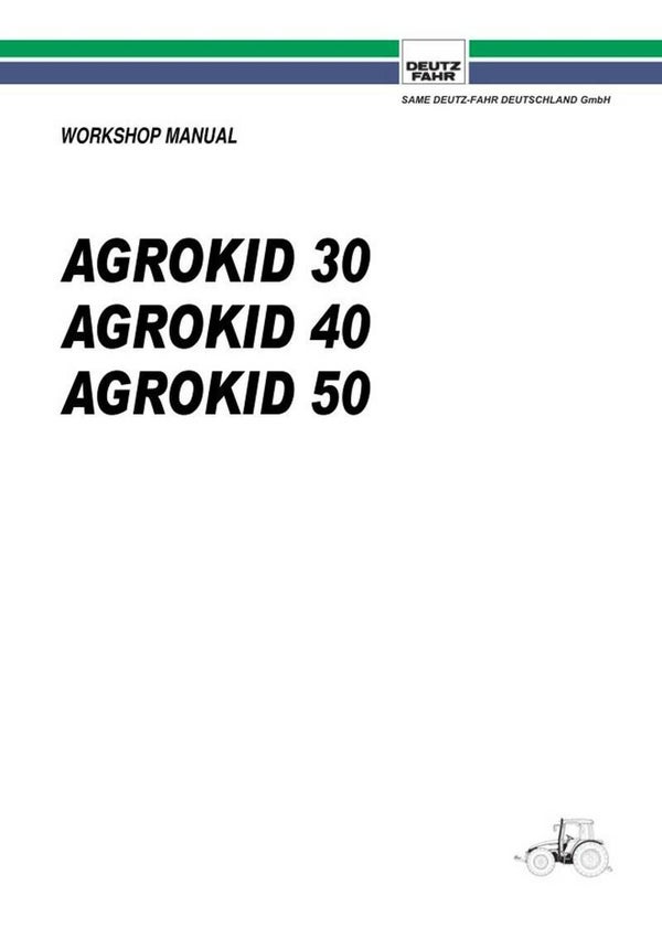 Deutz Agrokid 45  Parts Manual