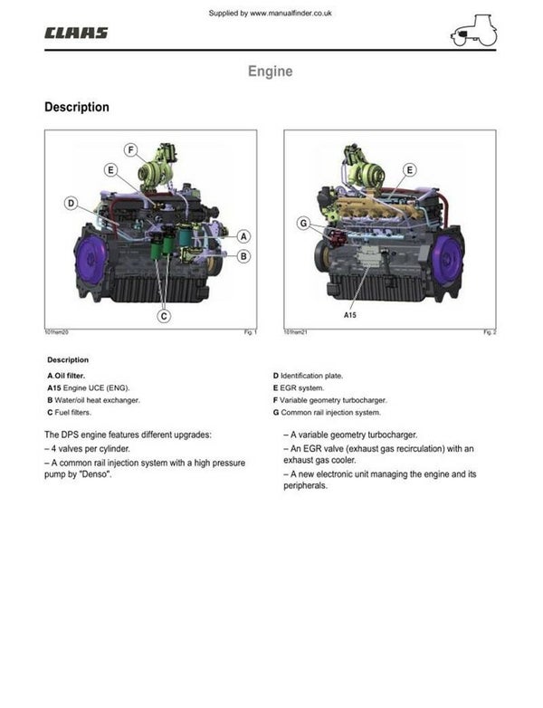 Claas Axion Diagnostics Manual