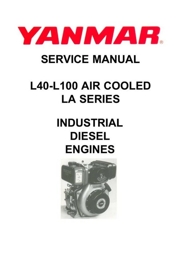 YANMAR L40-L100 ENGINE SERIES WORKSHOP MANUAL