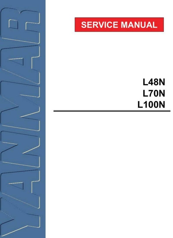 YANMAR L48N ENGINE WORKSHOP MANUAL