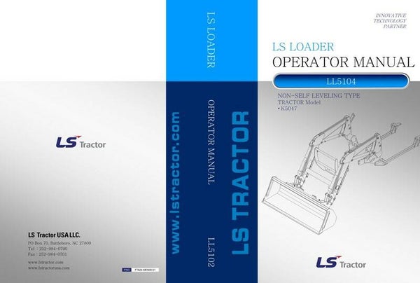 LS-Tractor-LL-5104-Operator-Manual
