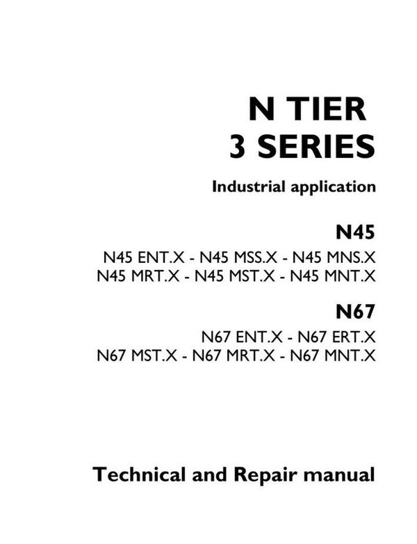 N TIER Engine  Repair Manual