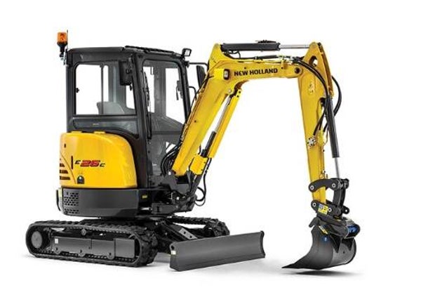 NHE New Holland E26C (Tier IV) Mini Excavator Service Repair Manual SD