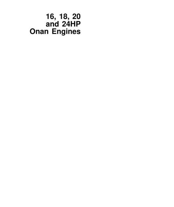 Onan_16_18_20_24 Engine  Repair Manual