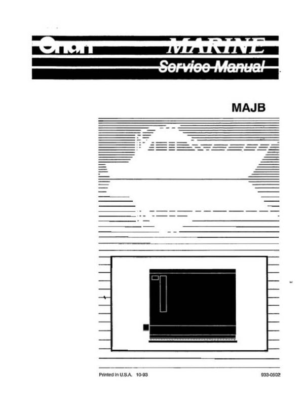 Onan-Generator-MAJB-933-0502-SM-0640 Engine  Repair Manual