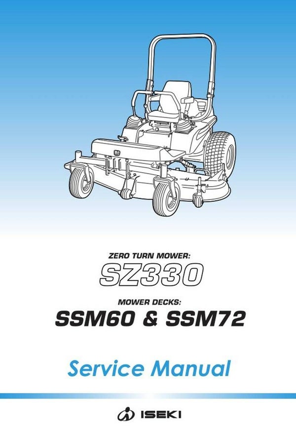 SZ330 Service Workshop manual