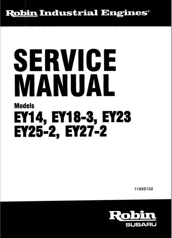 Subaru Robbin 03 128898074975098750 See Image for Models Covered Workshop Manual