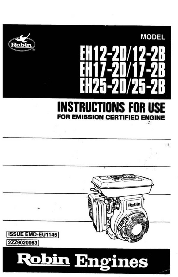Subaru-Robin-10 subaru-eh-engines-eh12-eh17-eh25-See Image for Models Covered Operators Manual