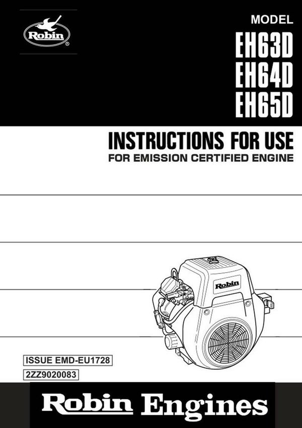 Subaru-Robin-13 subaru-engines-eh64-eh65-See Image for Models Covered Operators Manual