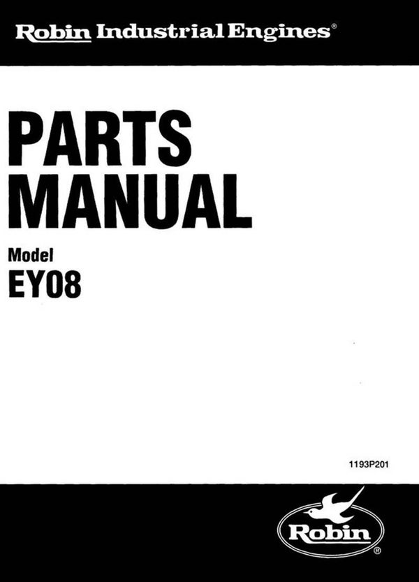 Subaru-Robin 02 Parts Manual See Image for Models Covered