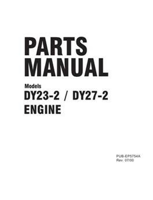 Subaru-Robin 18 Parts Manual See Image for Models Covered