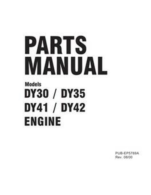 Subaru-Robin 19 Parts Manual See Image for Models Covered
