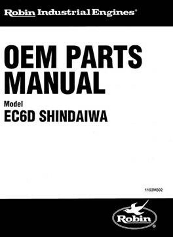 Subaru-Robin 32 Parts Manual See Image for Models Covered