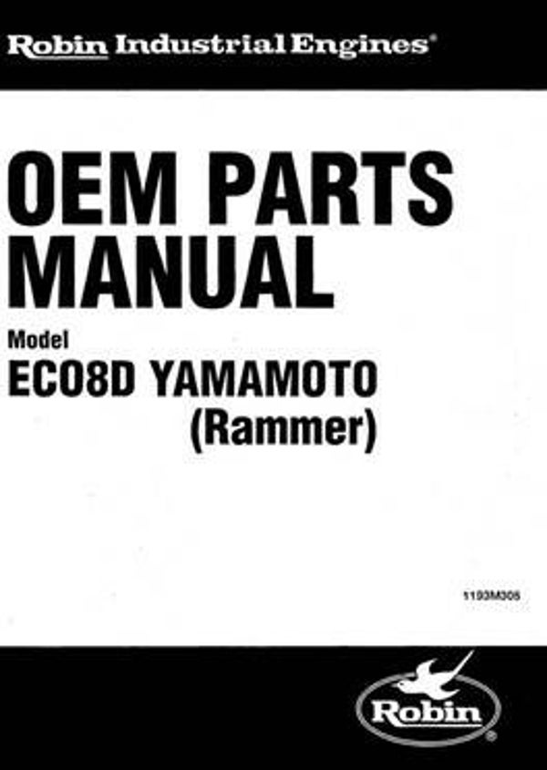 Subaru-Robin 45 Parts Manual See Image for Models Covered
