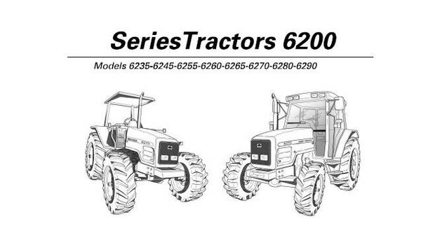 Massey Ferguson 6200 series Operators Manual