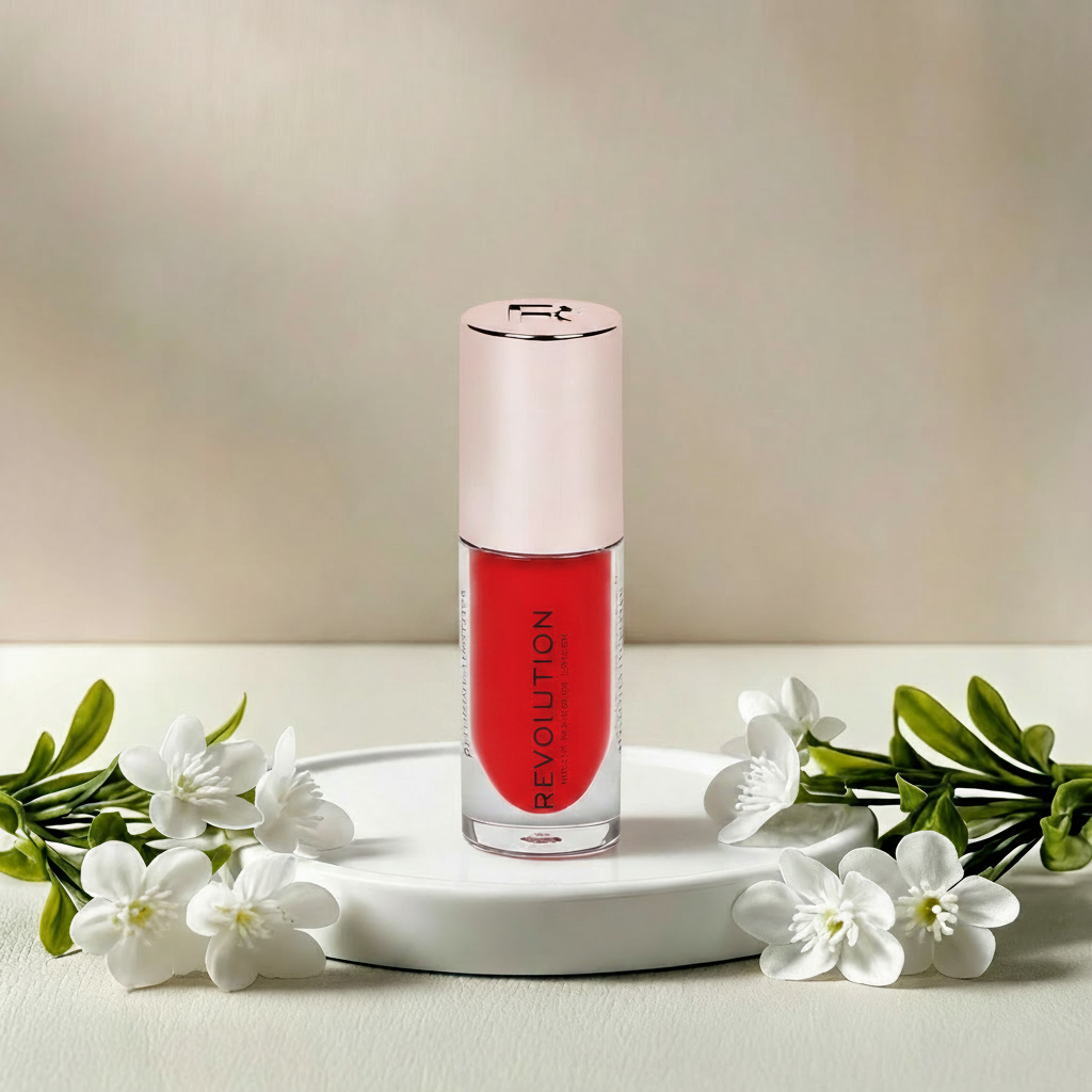 Lip gloss juicy red