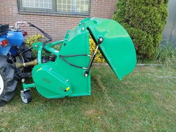 Klepelmaaier 120cm met opvangbak