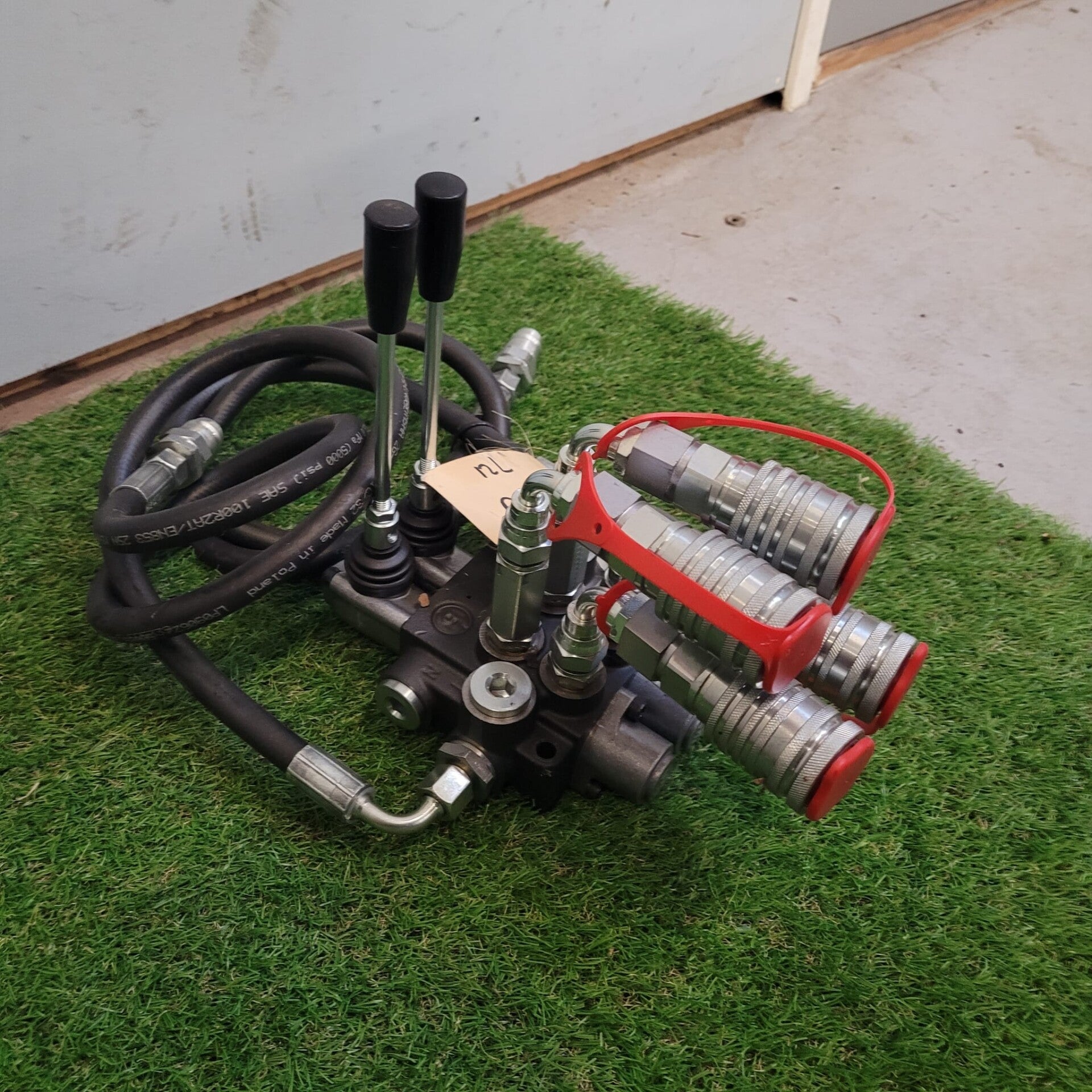 2x dubbelwerkend ventielblok opbouwset