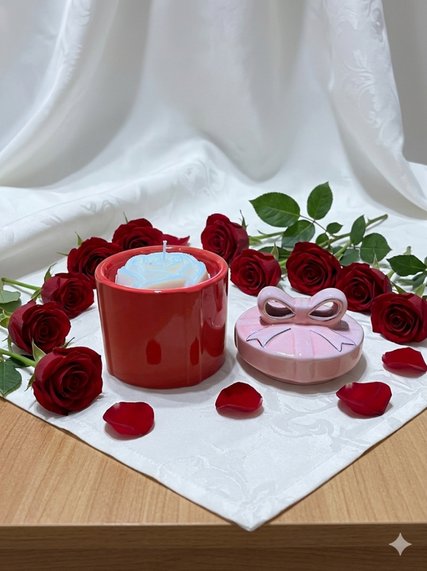 Świeczka sojowa Rose Lady