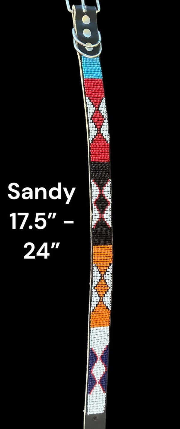 Sandy Dog Collar 17.5" - 24"