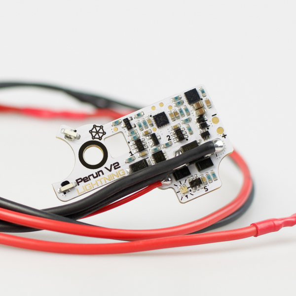Perun V2 Lichtning Mosfet front wired