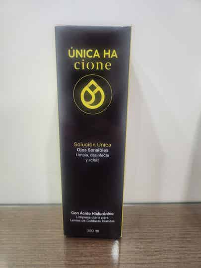 Solucion Unica para lentes de contacto