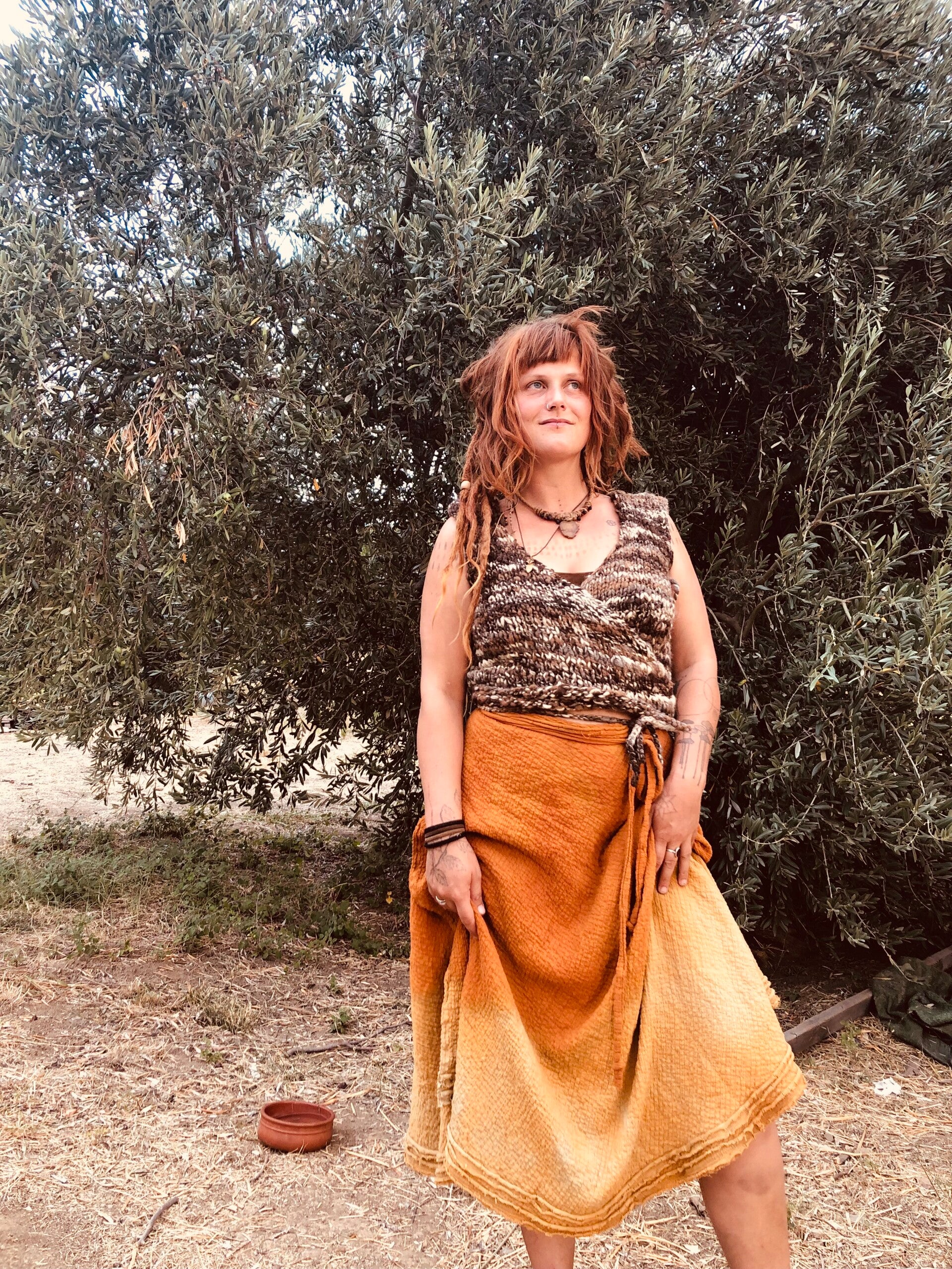 Salvinia wrap ~ merino