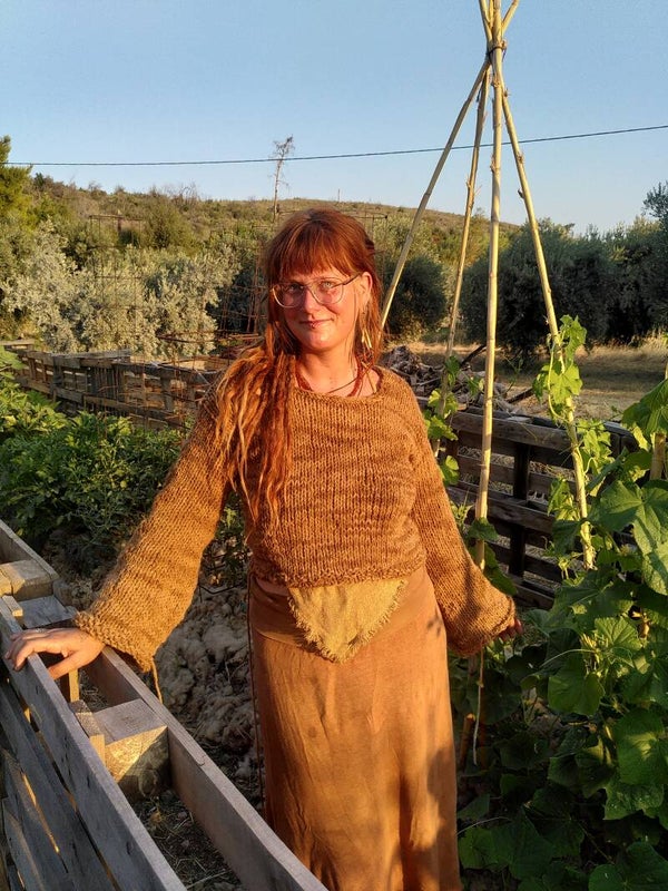 Sunset knit sweater