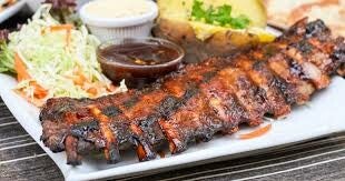 500 GRAM GEGRILDE SPARERIBS. alleen opwarmen.