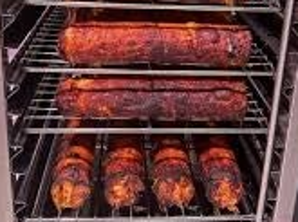 150 GRAM GRILLWORST NATUREL. dun gesneden plakjes grillworst