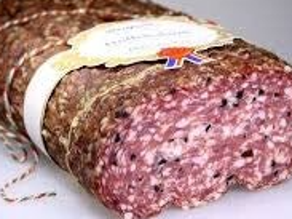 70 GRAM TRUFFEL SALAMI. dun gesneden specialiteit