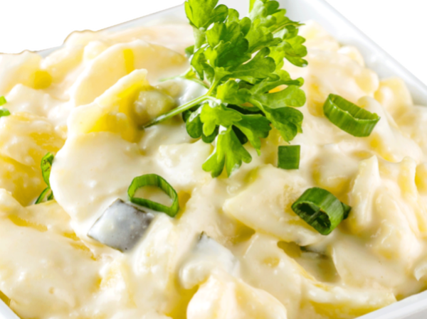 1 KILO KARTOFFEL SALADE. voor bij de bbq of gourmet. 5 - 7 personen