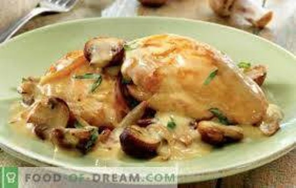 2 X 170 GRAM ROOM KIPFILETJE. Gevulde kipfilet - champignons - room -  heerlijk gekruid. lekker bij div. pasta gerechten.