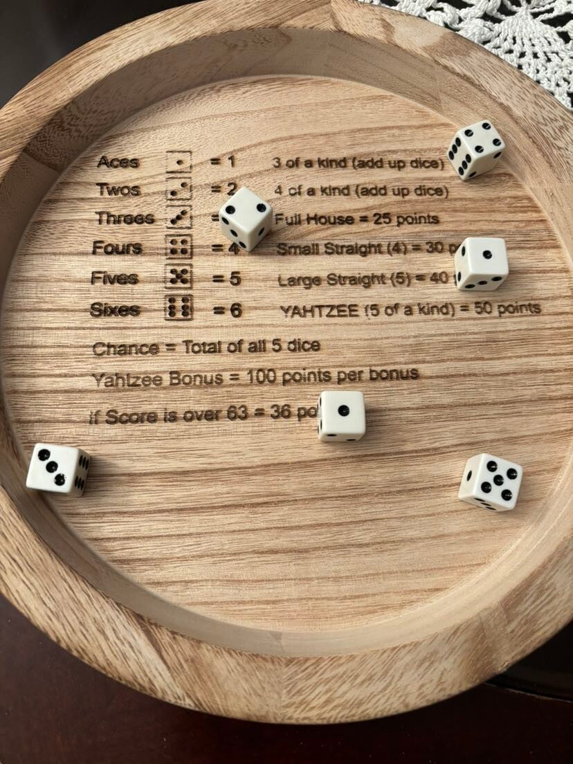 Yahtzee Tray