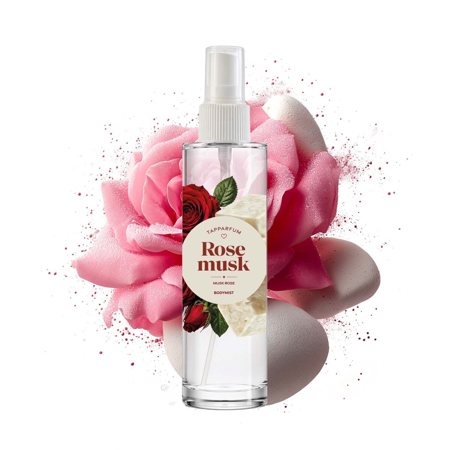 Bodymist Rose musk (TF008)