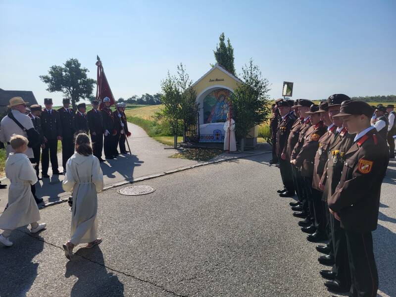 Altar geschmückt von Riegler Steffi