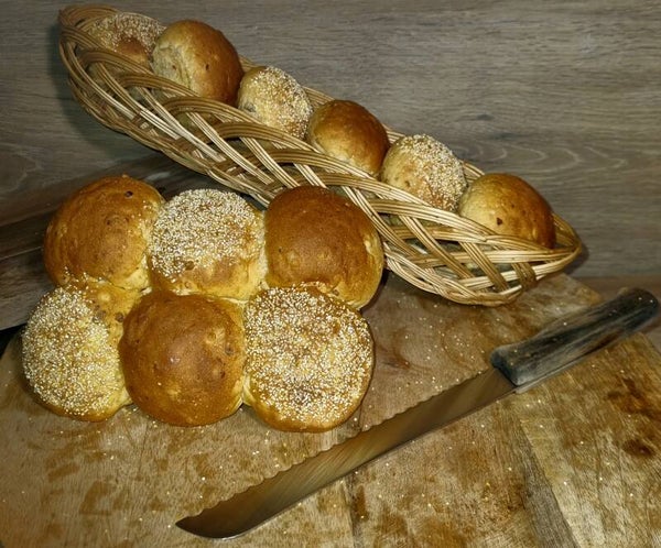 Afbak breekbrood - pittig mais - per stuk