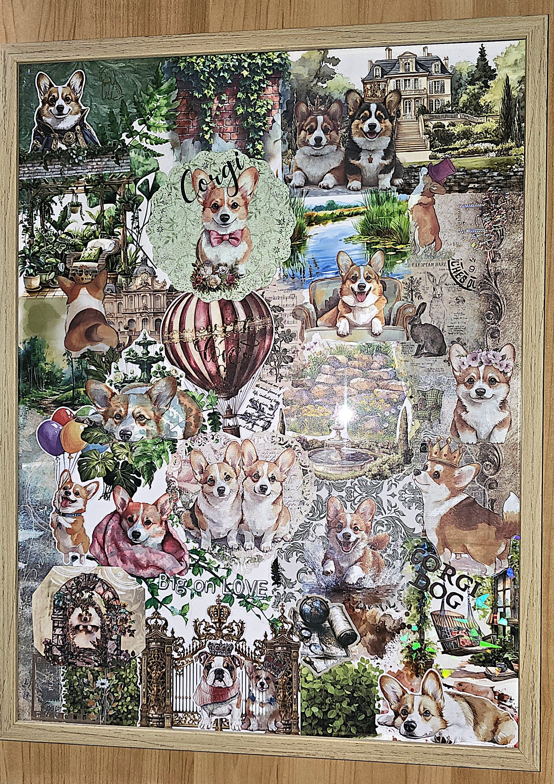 Scrapbook Gemälde nach Wunsch