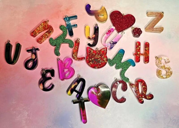 Schlüsselanhänger Buchstaben nach Wunsch